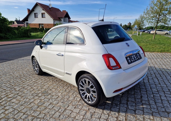 Fiat 500 cena 48900 przebieg: 10500, rok produkcji 2020 z Skoki małe 137